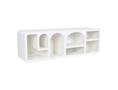 Mueble de TV DKD HOME DECOR (Blanco - Madera - 40 x 160 x 50 cm)