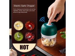 Picadora Eléctrica Mini De Ajo De 250 Ml Con Usb, Picadora Multifuncional Para Verduras, Frutas Y Carne Sin Hueso.