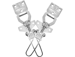 Abrazadera De Conexión Inoomp De 2 Piezas De Acero Inoxidable, Conector Seguro Para Colmenas Con Cerradura, Liberación