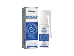 Spray para el cuidado de los oídos para la eliminación suave de cerumen y el alivio del tinnitus, 60 ml.