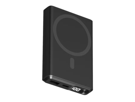 Power Bank Mah Compatible Magsafe Power Delivery Usb-C Carga KSIX Negro