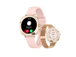 Reloj inteligente Amoeled 119 con monitor de salud femenina con Android Ios oro rosa Yizhood Lc605