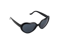 Gafas (visión 3d Forma De Corazón De Durazno Amarillo)