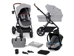 Cochecito KINDERKRAFT A-Tour 3W1 Mink Gris Claro