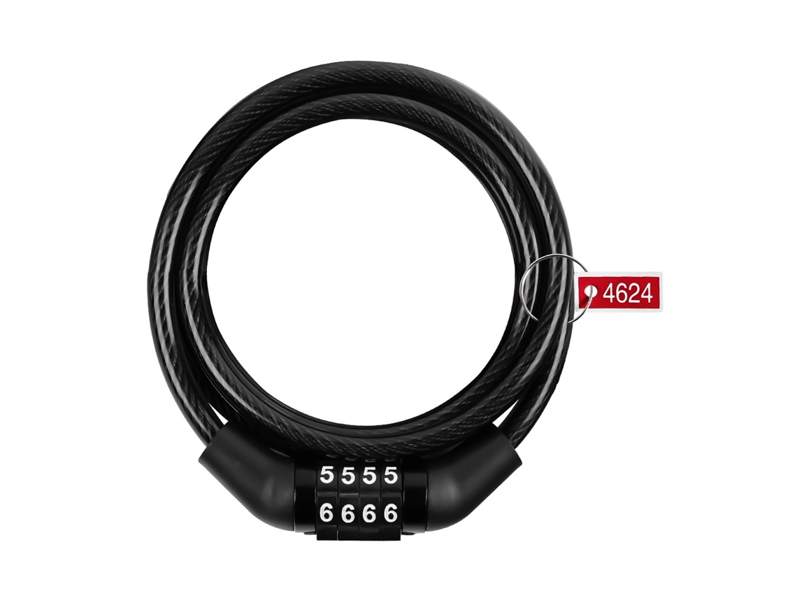 Candado Para Bicicleta Con Combinación De 4 Dígitos, Antirrobo, De Acero, Para Bicicletas De Montaña Y Eléctricas.