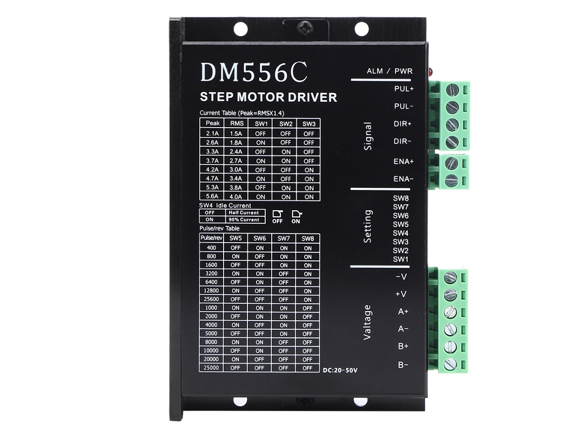 Controlador De Motor Paso A Paso Dm556c Con Carcasa Metálica, Reemplazo Para Dm542 Universal 5/24