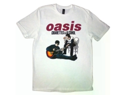 Oasis Cigarettes Alcohol Illustration T-shirt Classic Unisex Best Sellers Sizexl