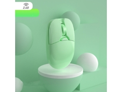 Ratón inalámbrico para juegos Yizhood de 6 teclas y 2,4 GHz, color verde