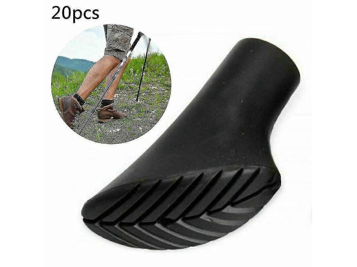Rebe-20 Piezas 10 Pares De Amortiguadores De Goma Asfáltica X-4gt Para Bastones De Caminata Nórdica Y Senderismo Comunes