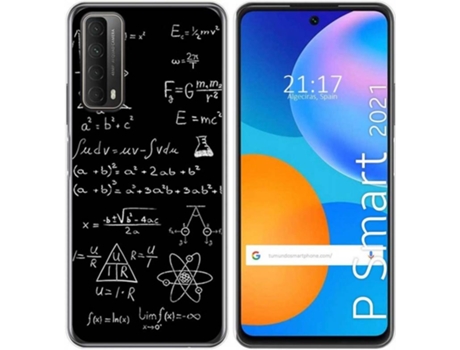 Carcasa Huawei P Smart 2021 TUMUNDOSMARTPHONE Formulas Multicolor