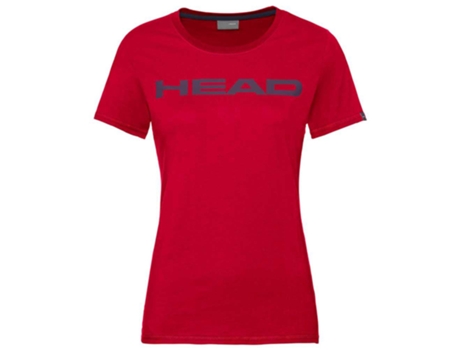 Camiseta de Mujer HEAD RACKET Club Lucy Tenis Rojo (S)