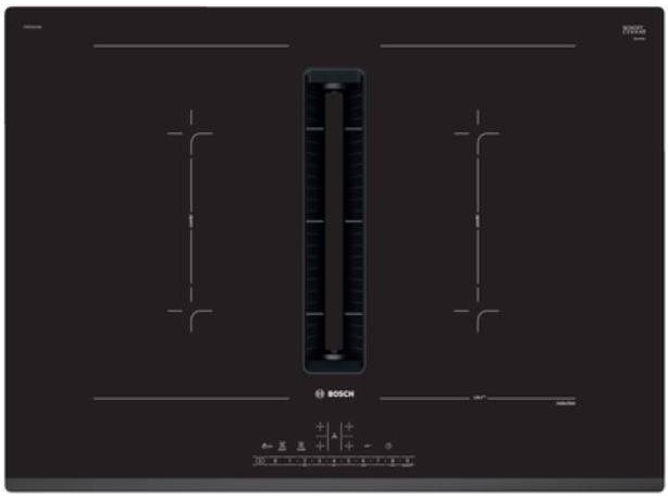Placa de Inducción BOSCH PVQ731F25E (Eléctrica - 71 cm - Negro)