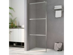 Mampara De Ducha Accesible Vidrio Esg Claro 80x195 Cm