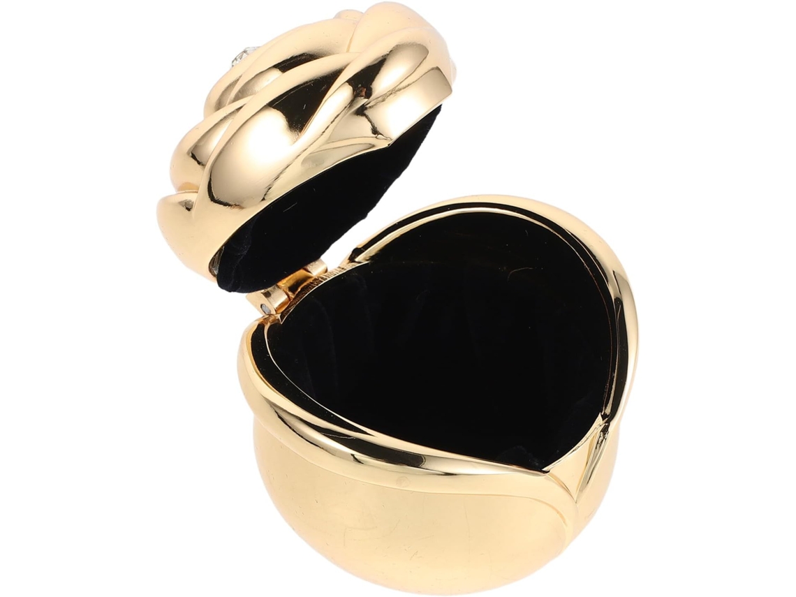 Caja Para Anillos, Caja De Almacenamiento De Joyas Rosa