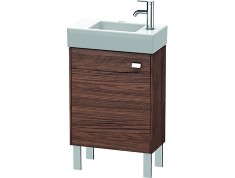 Mueble bajo lavabo DURAVIT Brioso de pie 48,4 x 23,9 cm 1 puerta con bisagra a la izquierda 1 balda de cristal para lavabo Vero Air 072450
