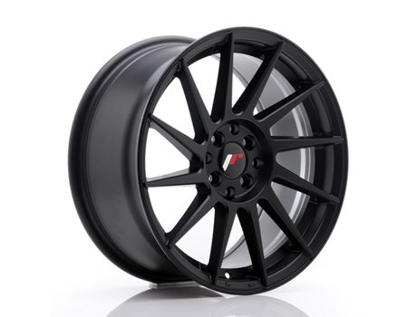 Llanta Japan Racing Jr22 17X8 Et 25 4X108 4X100 Cb 73,1 Negro