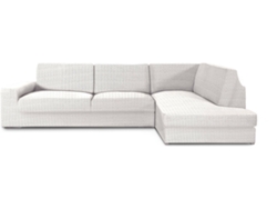 Funda de Chaise Longue Rinconera Derecha EYSA Premium Jaz Tejido Multielástico (500 x 110 x 120 cm - Poliéster y Algodón - Crudo)