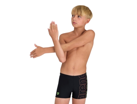 Bañador de Niños para Natación ARENA Baño Graphic Negro (12/13 Años)