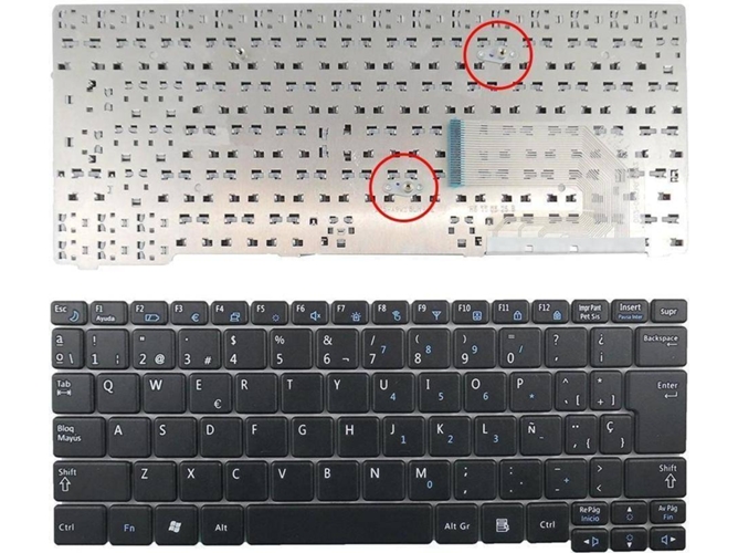 Teclado para Portátil Samsung N148 N150 N158 Nb20 Nb30 Cnca590 2767Ddn4R032