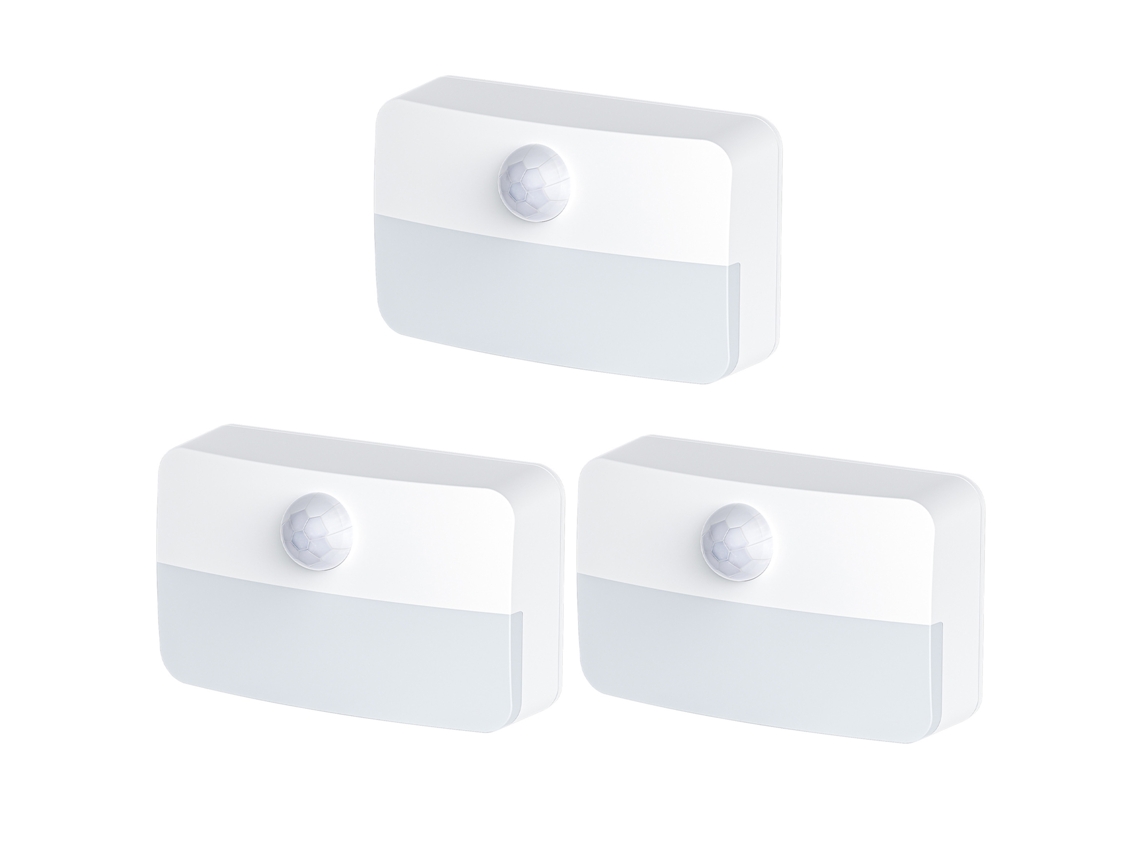 Lámpara Led Inteligente Con Sensor De Movimiento Para Armario, Mesita De Noche Y Escaleras (funciona Con Pilas Aaa).