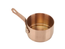 Tazón para salsa de acero inoxidable 304 con asa, taza para salsa, cacerola para condimentos, kétchup y aperitivos