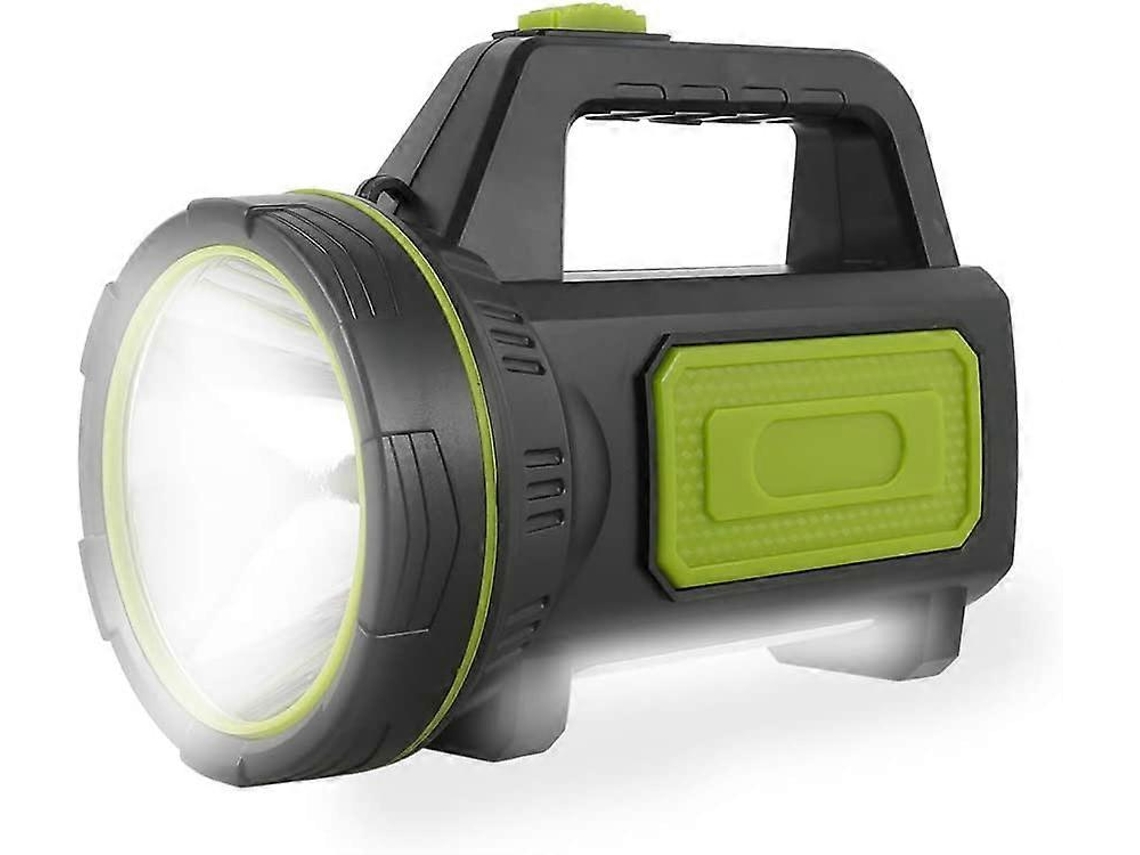 Linterna Led Recargable Usb 135000 Lumens 6000mah Con Luz Lateral Impermeable Potente Para Exteriores
