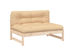 Maison Exclusive - Sofá Central Madera Maciza De Pino 120x80 Cm