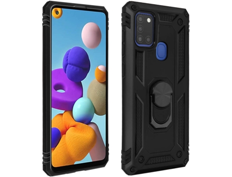 Carcasa Samsung Galaxy A21s AVIZAR Anillo Negro