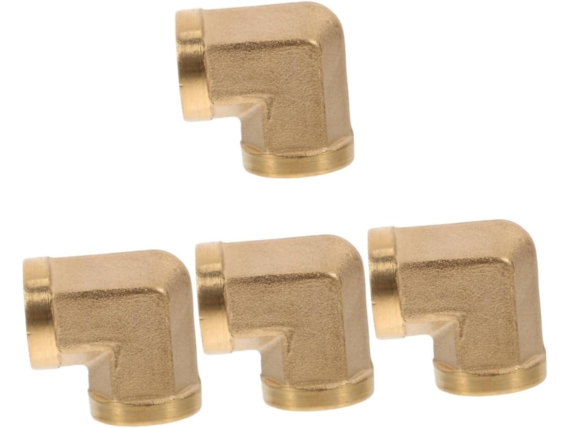 Adaptador De Mangueira Pneumática De 4 Peças Com Conexão Macho Npt Para Fêmea