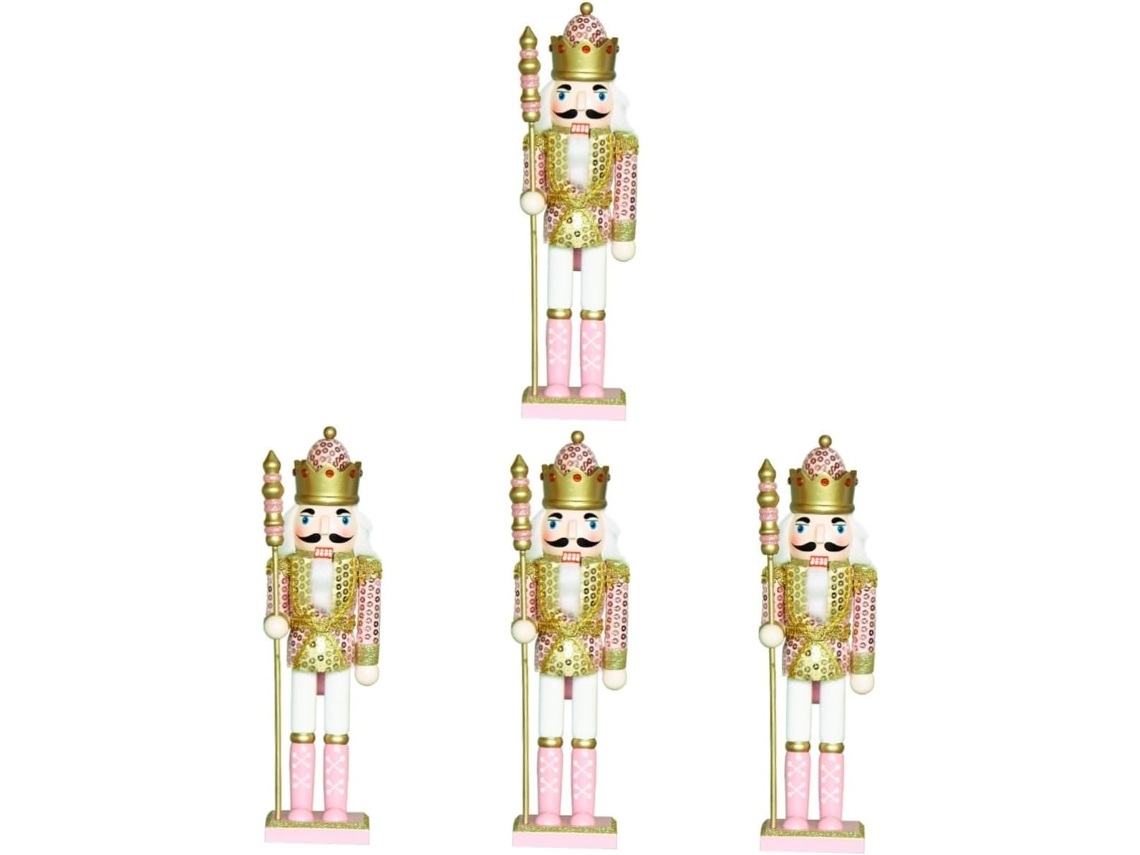 Cascanueces Inflable Grande De 4 Piezas "rey De Las Balanzas" Para Exteriores, Ideal Para Bromas Navideñas.