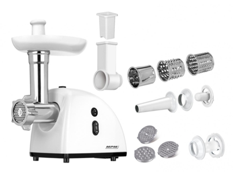 Picadora de carne Mpm Mmm-06 720 W Blanco