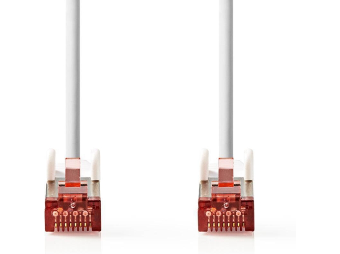 Cable de Red NEDIS (RJ45 - 1 m - Blanco)
