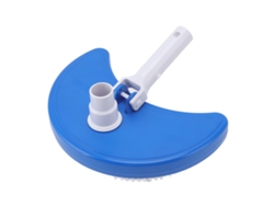 Cabezal De Succión Semicircular Robusto Para Piscinas, Herramienta De Limpieza Con Cepillo Integrado.