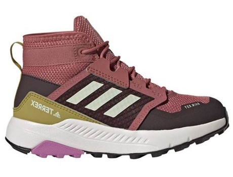 Zapatillas Deportivas ADIDAS Terrex Trailmaker Mid Rrdy Jr Niños (Bordô -Material Sintético, Tejido -36)