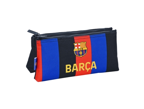 Neceser Escolar F.C. Barcelona Granate Azul marino (22 x 10 x 8 cm)