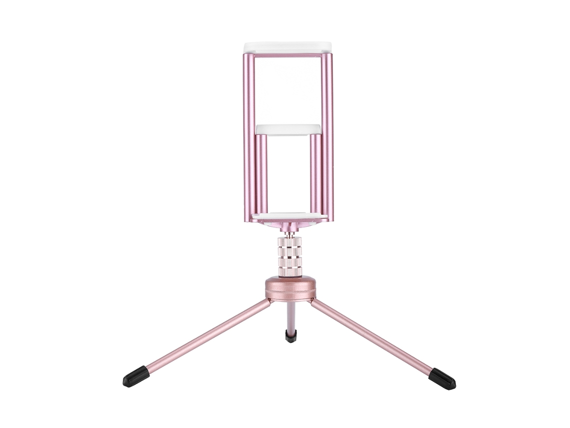 Soporte Para Teléfono Y Tableta, Conjunto De Trípode Metálico Multifuncional