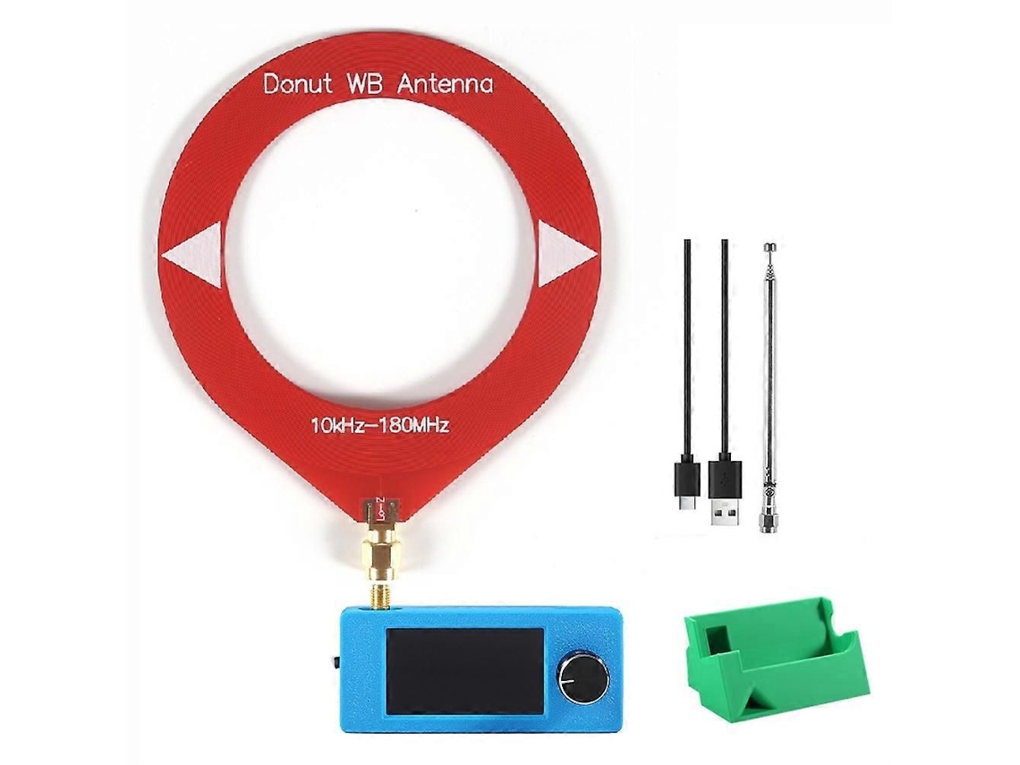 Mini radio Si4732 10 kHz 180 MHz HF SW MW VHF FM/AM/LSB/USB Tamaño de bolsillo Pantalla de 1,9 pulgadas + Compatible con amplificador GOKOCO