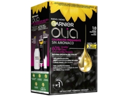 Tinte de Cabello Permanente IMEDIA Olia N1.0 Nego Ebano 4 Unidades