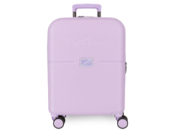 Maleta de cabina Pepe Jeans Accent Abs color lila