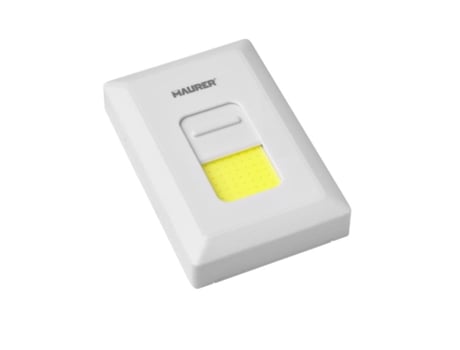 Luz Led Para Pared 400 Lumenes Con Interruptor Deslizante. Funciona Con 4 Pilas Aaaa (No Incluidas)