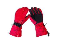 Guantes de esquí impermeables y acolchados para snowboard e invierno