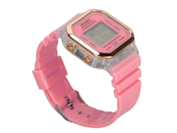 Reloj Electrónico Multifuncional Para Niños, Resistente Al Agua, Deportivo Digital, Rosa, 0,5 Pulgadas