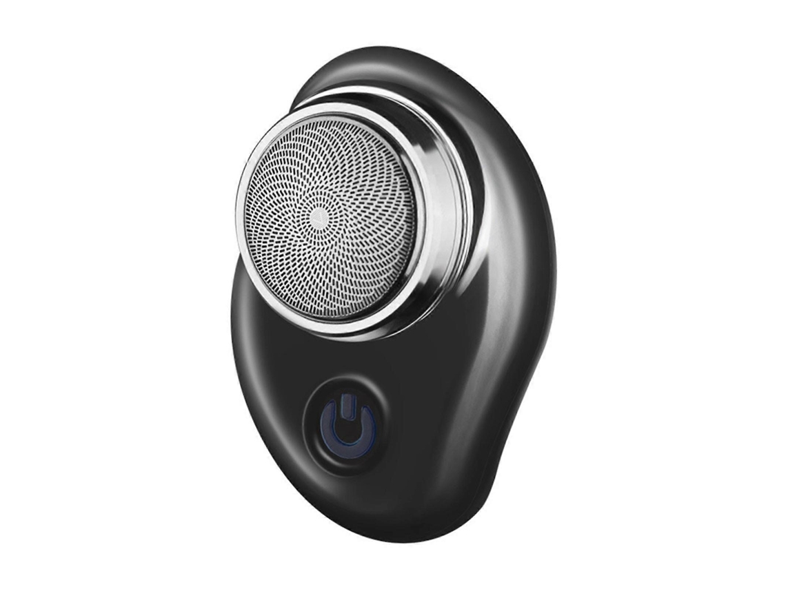 Mini afeitadora eléctrica portátil de bolsillo para uso en seco y húmedo, recargable por USB, fácil de cargar con un solo botón. Rosewell