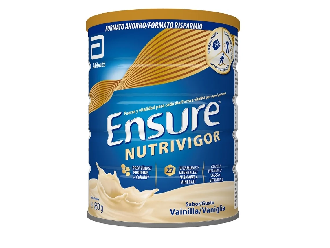 Complemento Alimentar ABBOTT Abbott Ensure Nutrivigor Lata 850G Vainilla