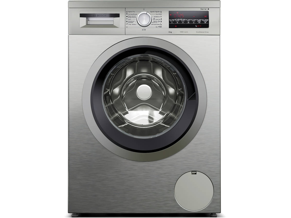 Lavadora BOSCH WUU28T6XES (8 kg - 1400 rpm - Inox)