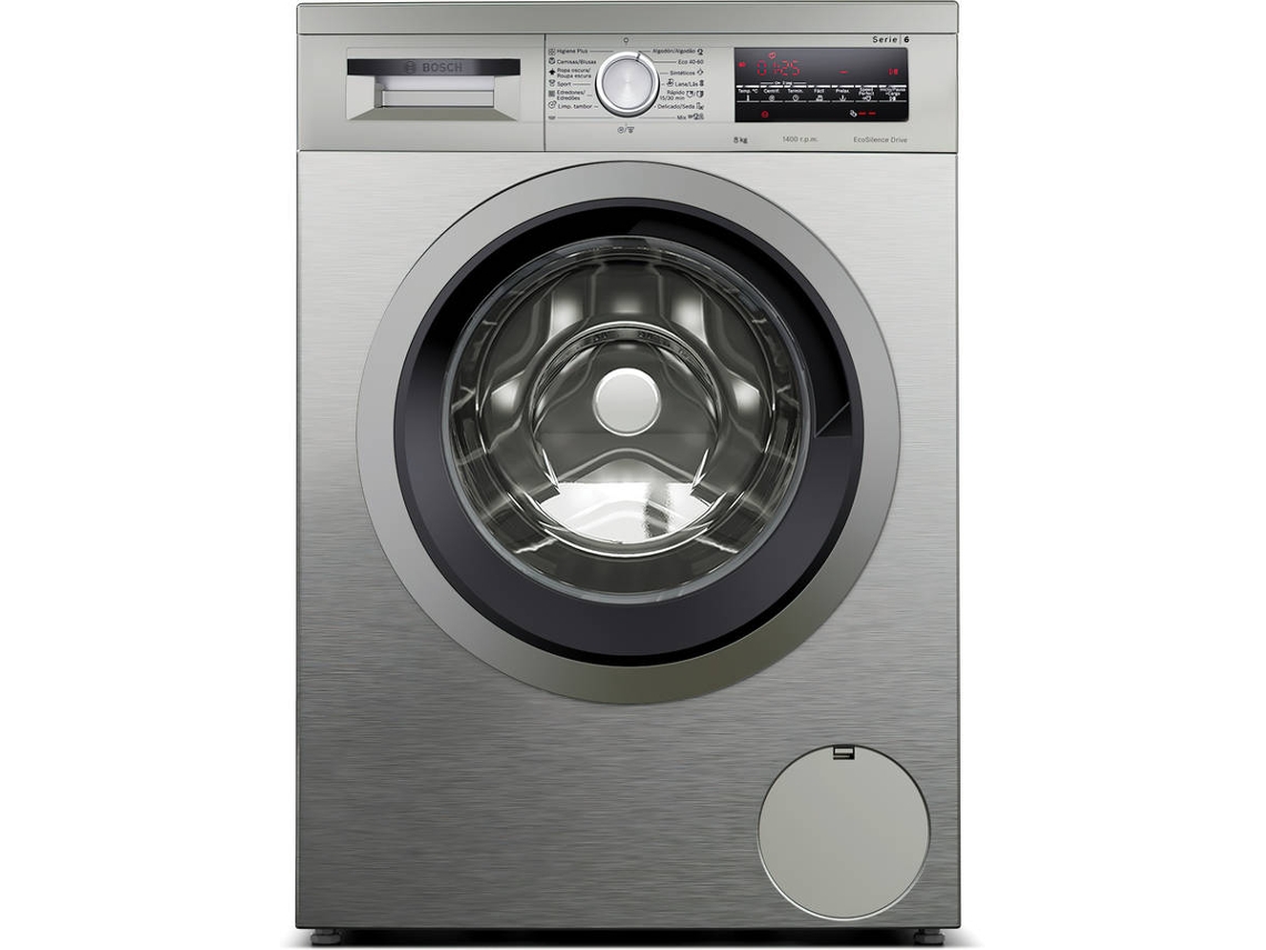 Lavadora BOSCH WUU28T6XES (8 kg - 1400 - Inox)