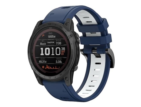 Correa Smartwatch Para Garmin Tactix 7/7Pro 26Mm Azul - Blanco VENISYMLIS