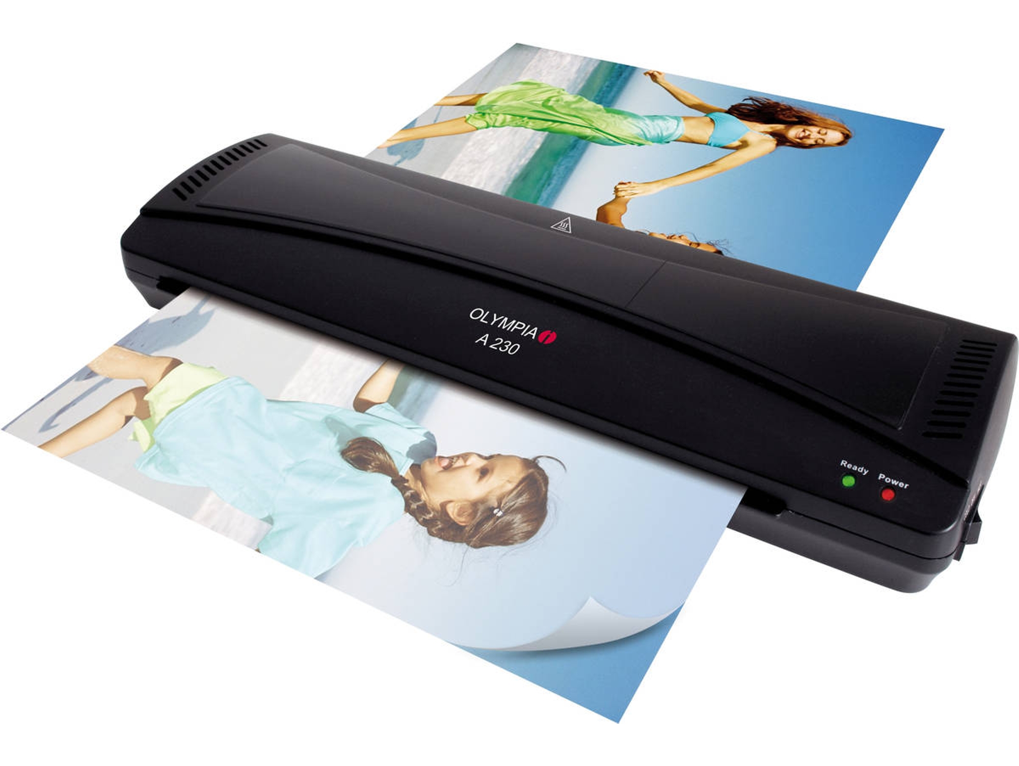 Plastificadora OLYMPIA 3113 Negro (A4 - Termica y en Frío)