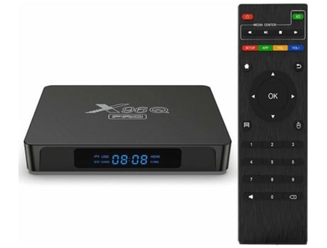 Box Smart TV YDCY X96Qpro0111 (Android - 2 GB RAM - Negro)