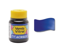ACRILEX Barniz Vidriera 37Ml Azul Cobauto 502